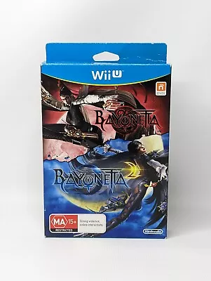 Bayonetta 1 & 2 Special Edition Dual Pack Nintendo Wii U Games PAL Mint Disc  • $59.95