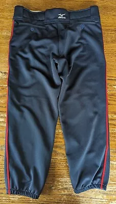 Mizuno Softball Pant Women Medium Blue With Red Stripe • $4.99