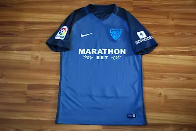 Malaga Spain Football Shirt 2017-2018 Away Soccer Jersey Camiseta Maglia Nike M • $39.99