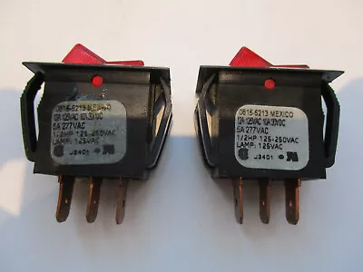 McGILL 0815-5213 On/Off Rocker Switch With Illumination X 2 New  USAFREESHIPPING • $15