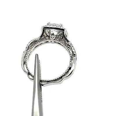 Brand New Authentic Verragio Engagement Ring CZ Center  AFN-5048CU-4-G • $2200