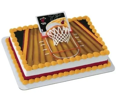 Cake Topper Miami Heat Celebration Playoff Basketball Birthday Championship • $13.99