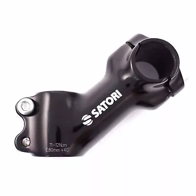 SATORI Angle 40 25.4 X 80mm Alloy MTB Bike Stem - Black • $21.90