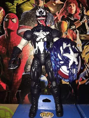 Maximum Venom Marvel Legends Series Venomized Captain America Loose Venom FIGURE • $15