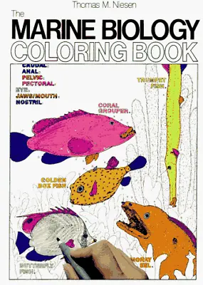 The Marine Biology Colouring Book (College Outline ... By Niesen T.M. Paperback • £6.99