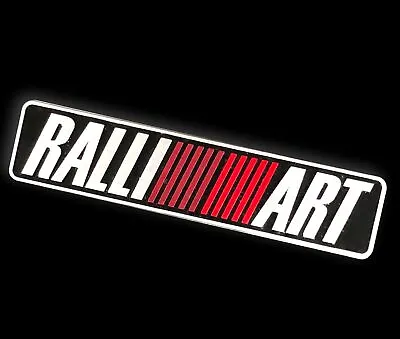 1PC RALLIART Aluminum Car Rear Trunk Emblem Decal Badge Sticker For MITSUBISHI • $9.88