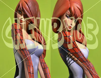 SIDESHOW MARY JANE COMIQUETTE Campbell Statue |Spider-Man|Gwen Stacy|Venom • $595