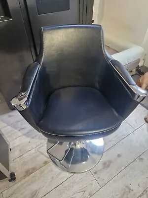 Classic Adjustable Styling Salon  Chair 360° Swivel Hairdressing Chair Used  • £85