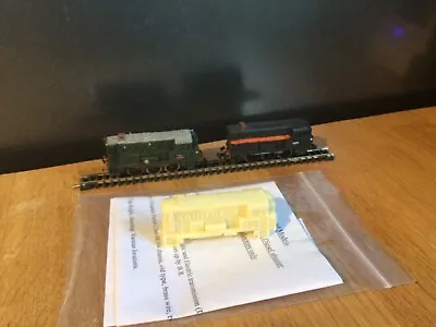 N Gauge Parkwood  EE Prototype 500 HP SHUNTER BODY SHELL 0226. • £26