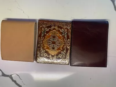 Lot Of 3 Vintage Leather Wallets (Florentine FLORENCE BOSCA FERREE CANADA) • $80
