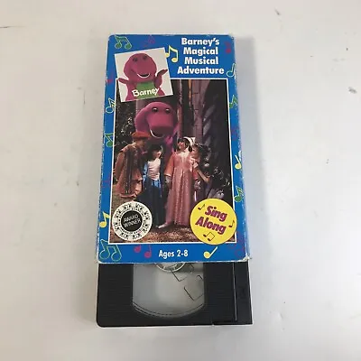 $9.99 • Buy Vintage Barney VHS - Barneys Magical Musical Adventure (VHS, 1992) 
