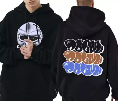 Rapper Mf Doom Mask Graphic Printed Hoodie Gift For Fans All Sizes S-5Xl • $47.98
