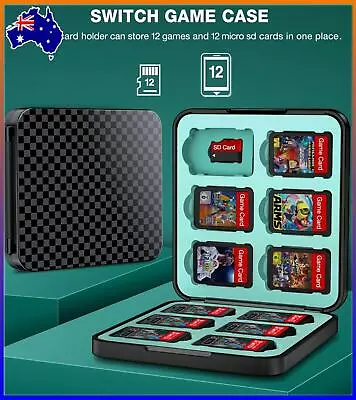 Magnetic Portable Game Card Case Cover Storage Box Holder For Nintendo Switch • $13.99