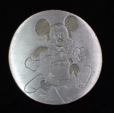 Nice Looking Running Mickey Mouse Belt Buckle Vintage 1970's Walt Disney Prod. • $28