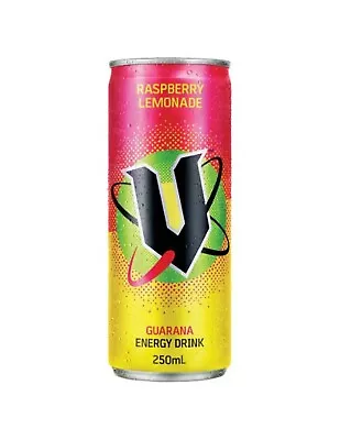 V-energy Drink Raspberry Lemonade 250ml X 24 • $81.95