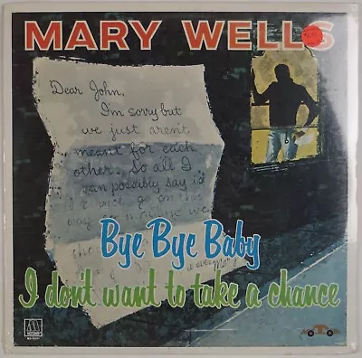 MARY WELLS: Bye Bye Baby US Motown M5-161V1 Sealed Soul LP ’81 Reissue • $15