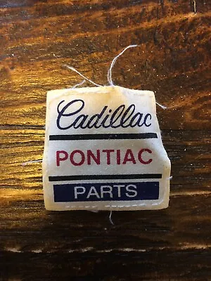 $5.95 • Buy Vintage Cadillac Pontiac Parts Sew-On Patch