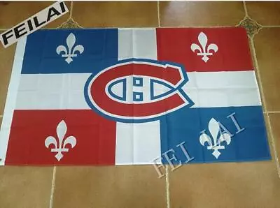 Montreal Canadiens Flag 3x5ft Banner Polyester Ice Hockey Stanley Cup Canadien07 • $15.99