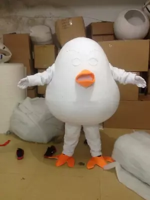 Goose Egg Mascot Costume  Adult Character Cosplay Suits Halloween Carnival Dress • £276.76