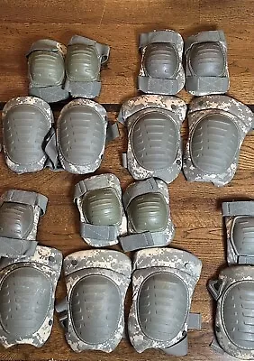 MilSpec Combat Knee And Elbow Pads  ACU Camouflage  McGuire Nicholas Tactical • $10