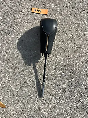 Volvo S60 XC90 V70XC  OEM Shifter Knob Black PERFORATED Leather  #193 • $46