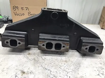 89 Volvo Penta 5.7 L 350 V8 AQ271C GM Boat Engine Exhaust Manifold • $299