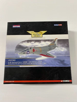 $75 • Buy Corgi US37404 A-4M Skyhawk Buno 149996 VA-46 Jet 1/72 Scale Model Kit