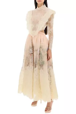 Zimmermann Lyrical Linen And Silk Gown SIZE 0 • $1400