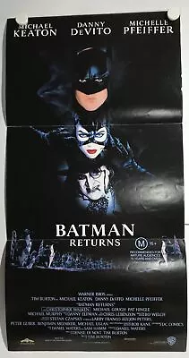 Original Daybill Movie Poster - Batman Returns - 1992 • $90