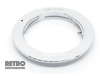 OM-EF Adapter Ring For Olympus OM Fit Lens To Canon EF EOS Mount - UK Stock • £13.95