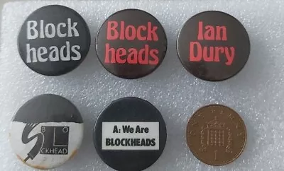 Ian Dury Vintage Badges X5 • £6