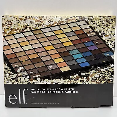 Elf 100 Color Eyeshadow Palette Cosmetics Multicolor • $35