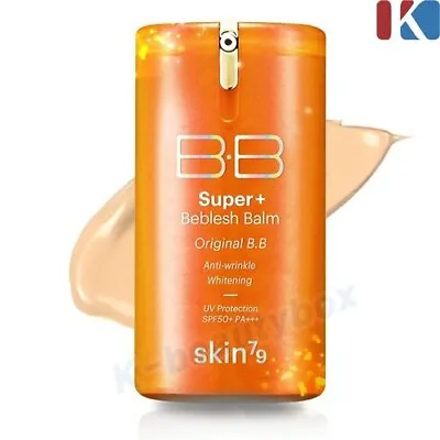 SKIN79 Super Plus Beblesh Balm Long Lasting BB Cream ORANGE 40ml Foundation NEW • $32.98