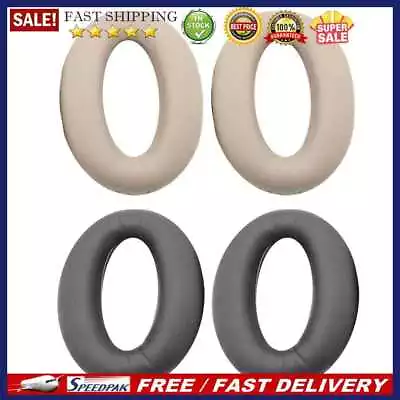 $13.41 • Buy 2pcs Replacement Leather Momery Foam Earpad Cover For Sony WH1000XM2 MDR-1000X
