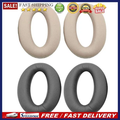 $13.41 • Buy 2pcs Replacement Leather Momery Foam Earpad Cover For Sony WH1000XM2 MDR-1000X
