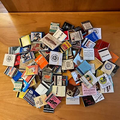 Huge Vintage Estate Lot Collection 140 Old Matchbooks Matches Advertising • $85