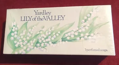 Vintage Yardley Lily Of The Valley Set Of 3 Soaps • £10