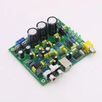 KIT CS8416+CS4398 DAC Board ( USB+coaxial DAC 192K/24BIT Board )AC15V-0-AC15V  • $27.50