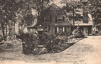$19.95 • Buy Vintage Postcard 1908 View Of Stonecroft Forest Trees Ridgewood New Jersey NJ