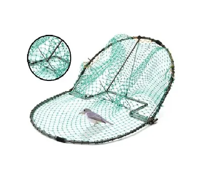 $31.39 • Buy Bird Net Hunting Traps 49X30cm Mesh Humane Trapping Pest Control Garden Supplies