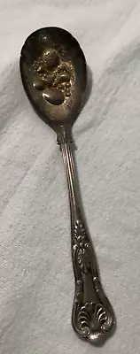 Vintage Silver Plated Salad Fruit Spoon EPNS.AI.SHEFFIELD.England 8.75”L • $10.80