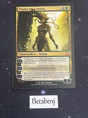 $1.99 • Buy MTG Vraska The Unseen - Return To Ravnica