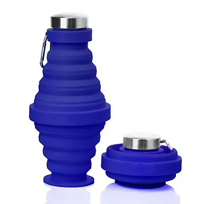 Unique Collapsible Aloha Water Bottle With Carabiner • $19.99