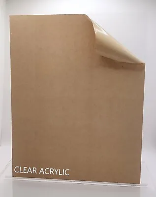Clear Acrylic Plexiglass 1/8  Plastic Sheet Pick Your Size ^ • $59.04