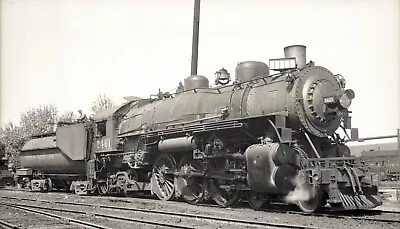 SP Southern Pacific 4-6-2 Steam Locomotive #2461 - Vintage Railroad Negative • $29.45