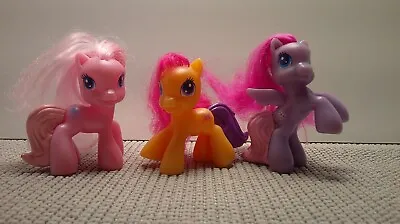 Lot Of 3 2008 - 12 My Little Pony McDonald's Happy Meal Toy • $15.28