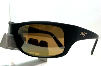 Maui Jim Peahi Mj 202-2m Matte Black W/ Hcl Bronze Polarized Sunglasses New 9 • $140