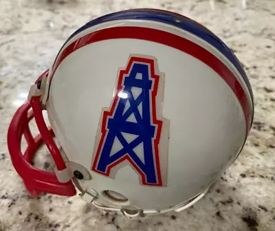 Vintage Riddell Nfl Houston Oilers Throwback Football Mini Helmet Rare • $33.75