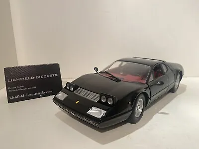 Kyosho 1:18 Ferrari 365 Gt4 /bb Striking Black 08173k Working Features Very Rare • £149.99