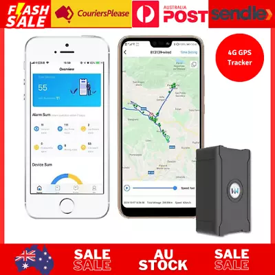 WANWAYTECH 4G GPS Tracker Locator Real-time Tracking Device Include SIM Card F • $26.52